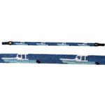 Sunglass Strap- Needlepoint Boat Design
