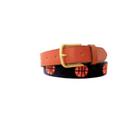 Needlepoint Belt -Basketball Themed