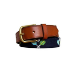 Pickleball Needlepoint Belt , classic design to fit your wardrobe