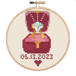 Engagement Ring Ornament, 4