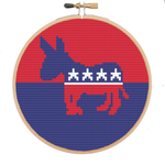 Needlepoint Ornament Donkey design 4