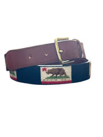 Needlepoint California Belt