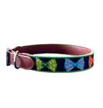 Needlepoint Dog Collar Bow Tie Design