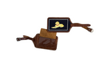 Labrador Dog Needlepoint Luggage Tag – Perfect for Dog Lovers on the Go