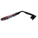 Needlepoint Sunglass Strap- Beer Bottle Design