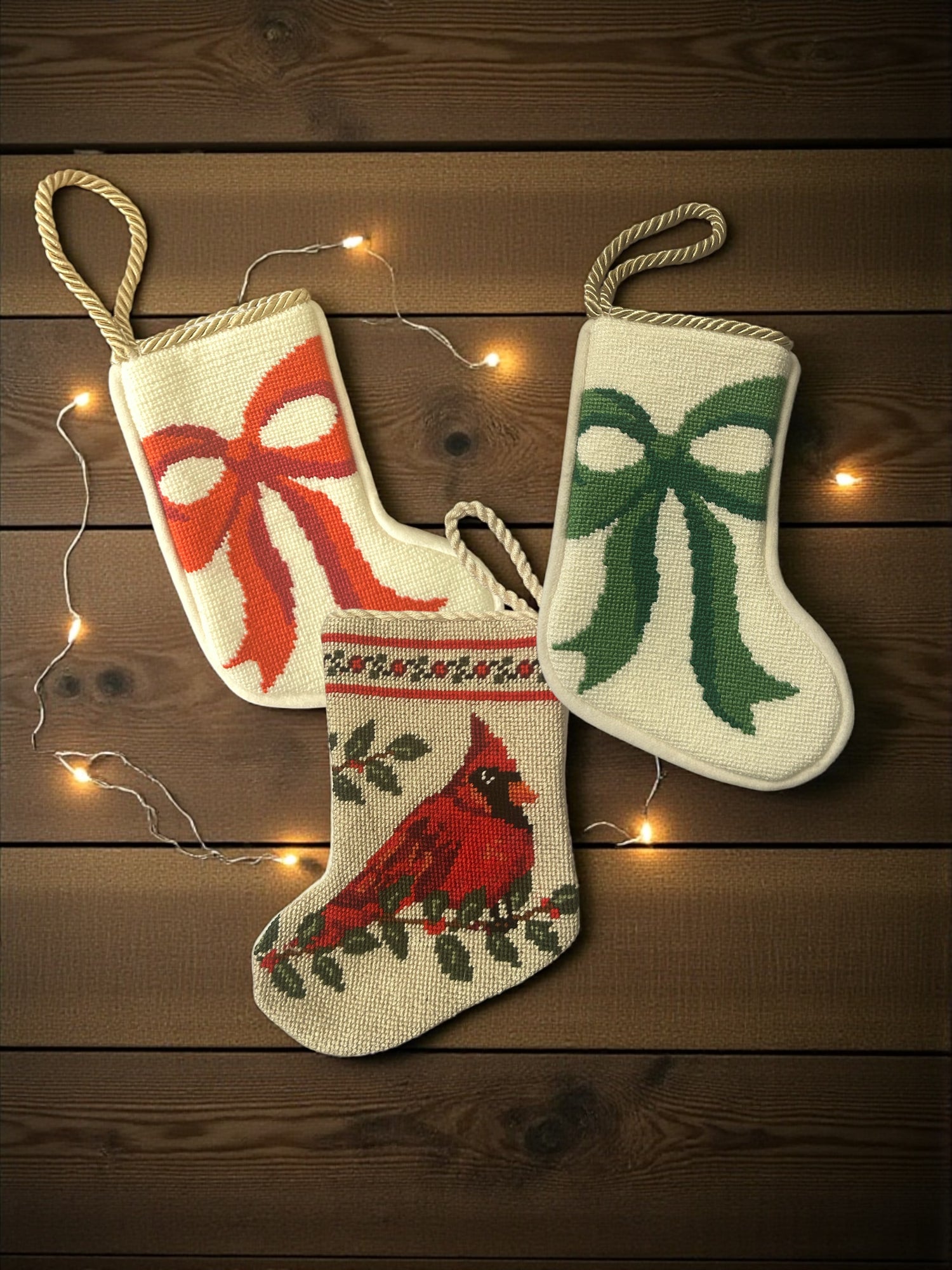 Needlepoint Trinket Stocking