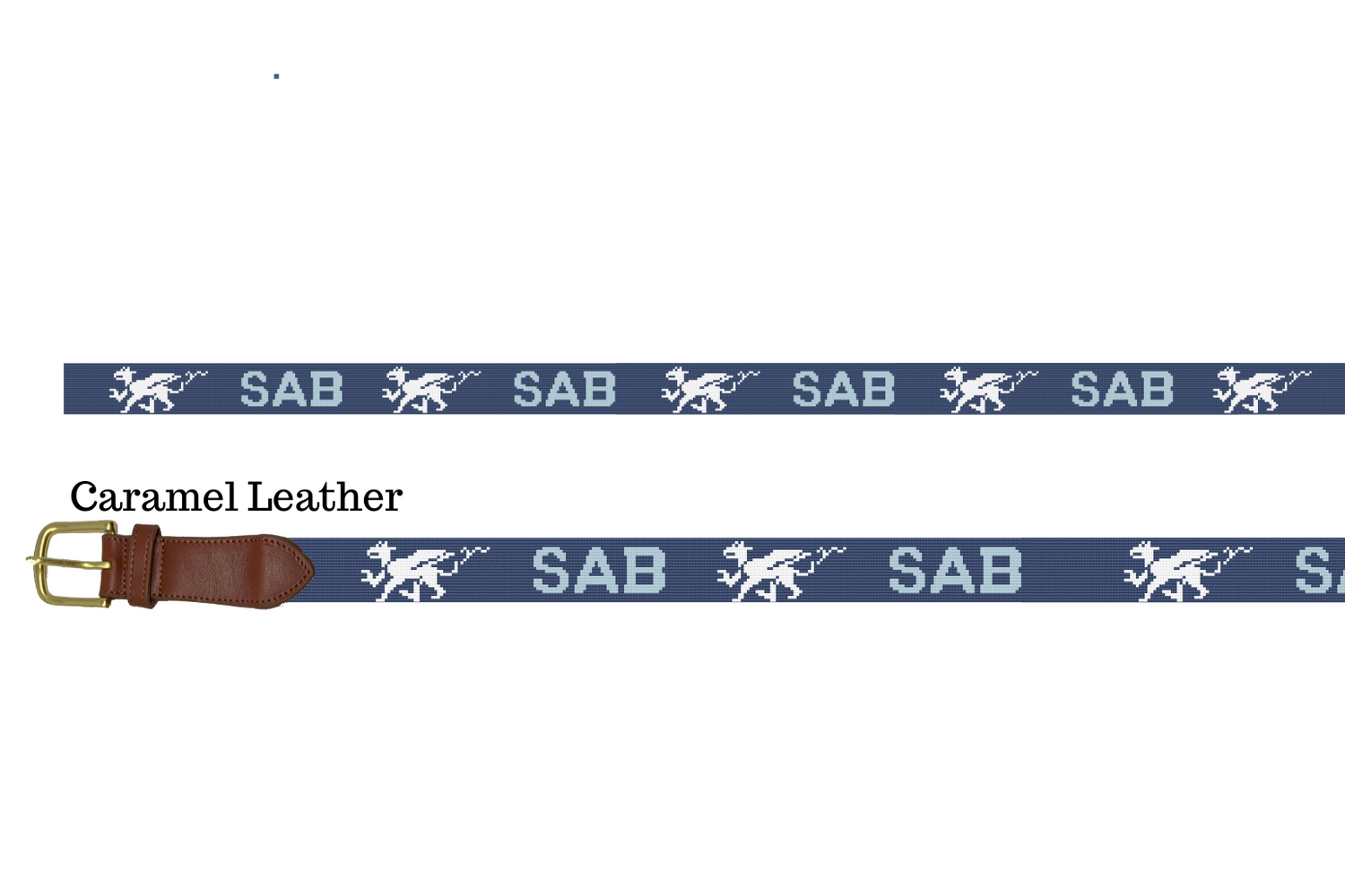 SAB Club Needlepoint  Belt