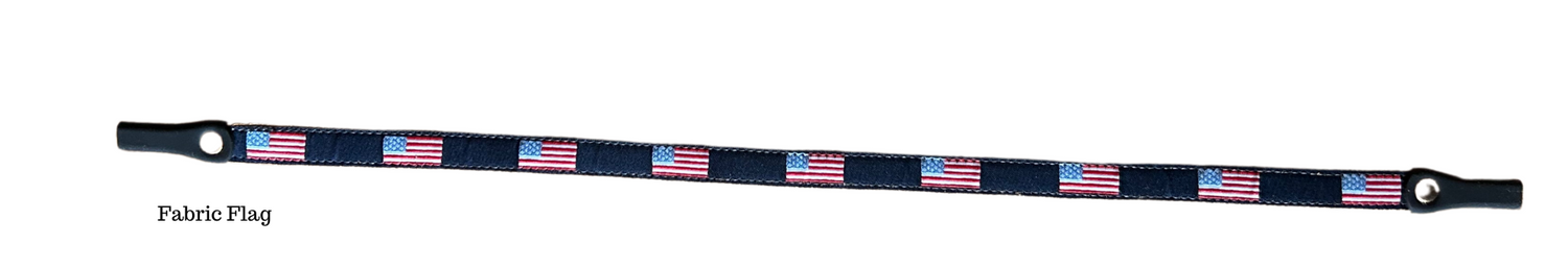 American Flag Sunglass Strap (Fabric not needlepoint)