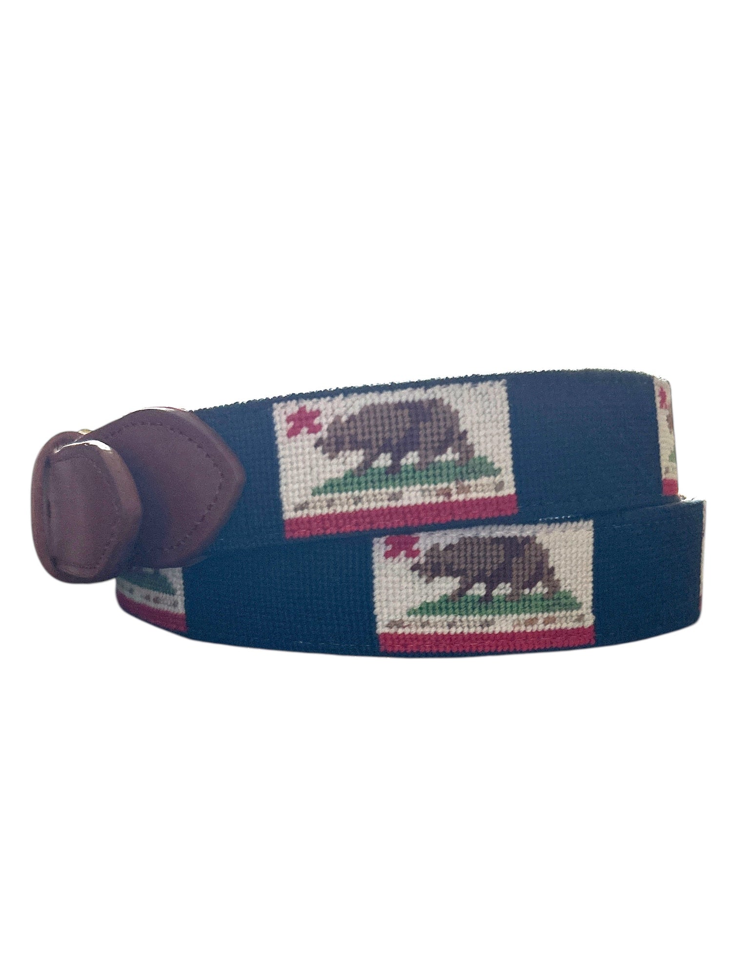 Needlepoint California Belt