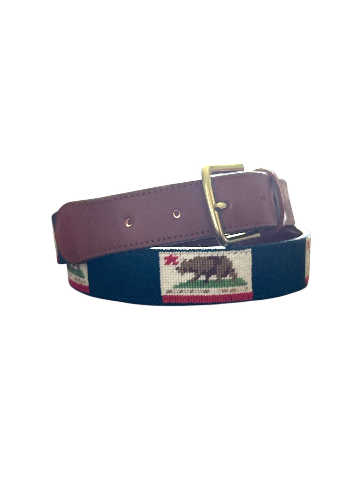 Needlepoint California Belt