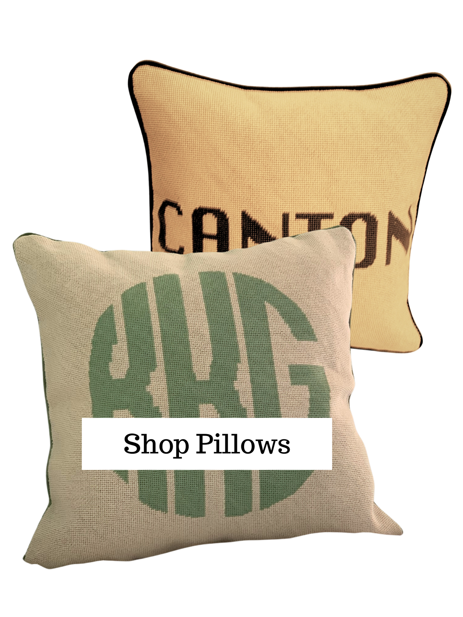 Needlepoint Pillows-Custom