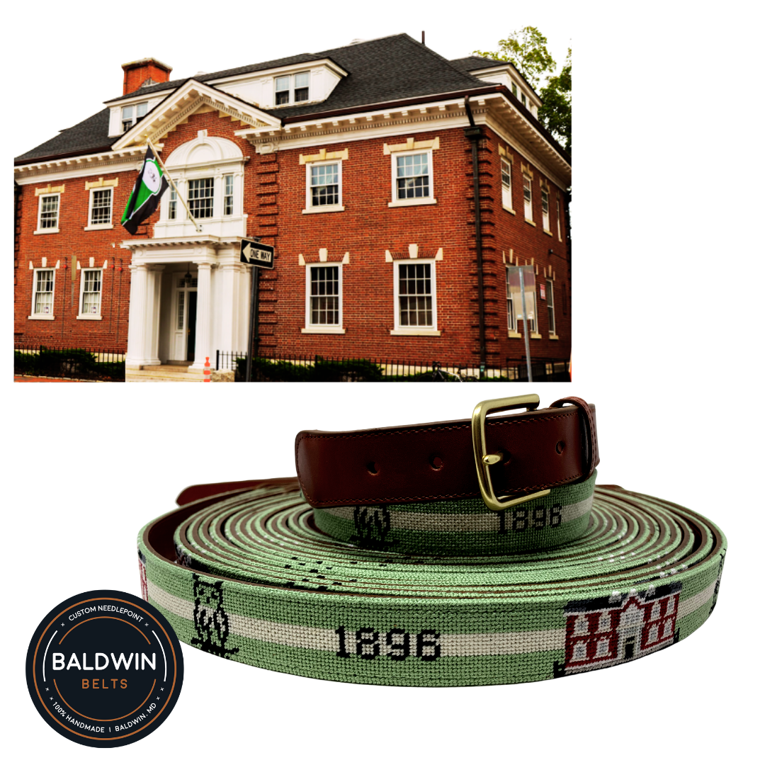 Custom Needlepoint Belts